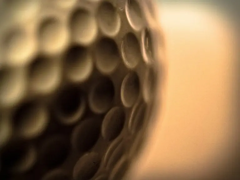 A golf ball suited for seniors 